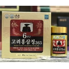 Cao hồng sâm 6 năm tuổi Red Ginseng Extract 365 hộp 2 lọ 480g của Hàn Quốc