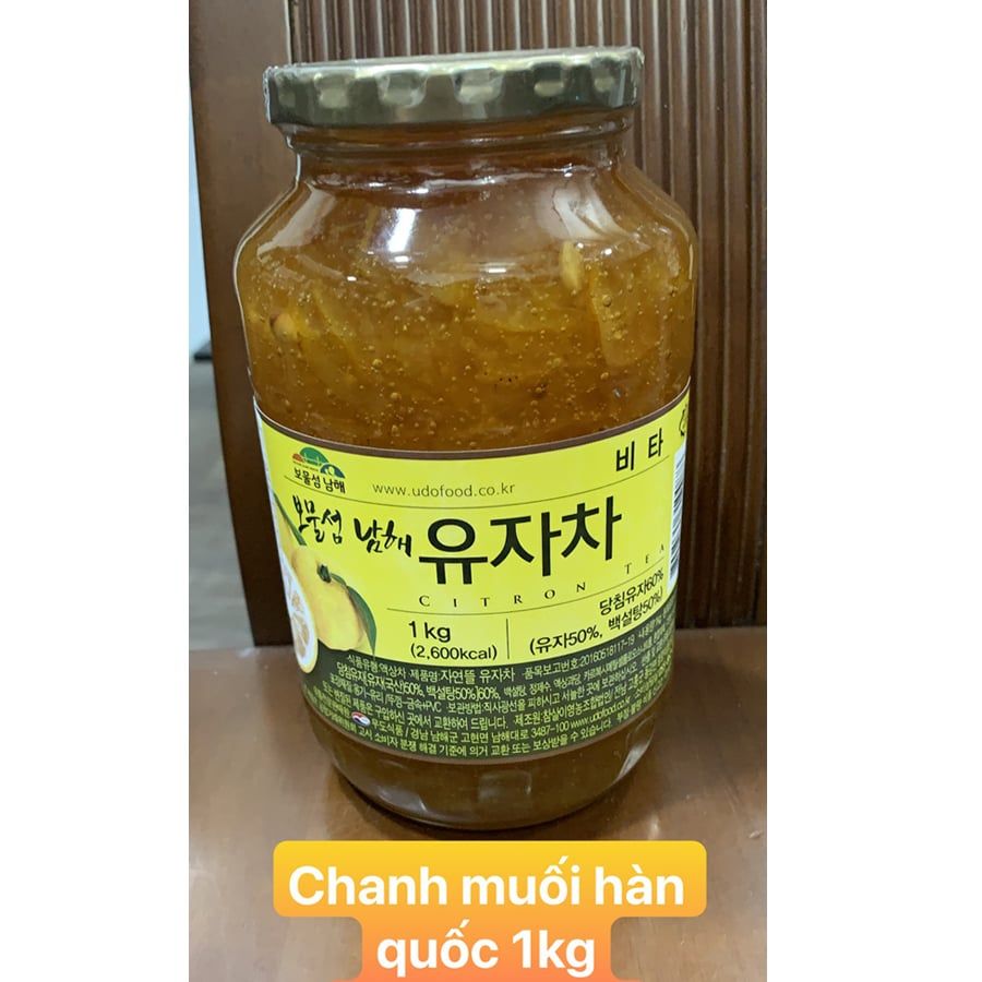 Chanh mật ong Citron Tea 2600 kcal Hàn Quốc 1 kg