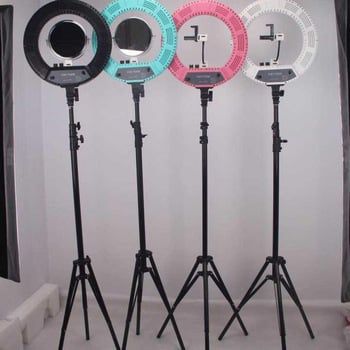 Đèn Make Up QH-480C ( Có gương và đế chụp quay phim)