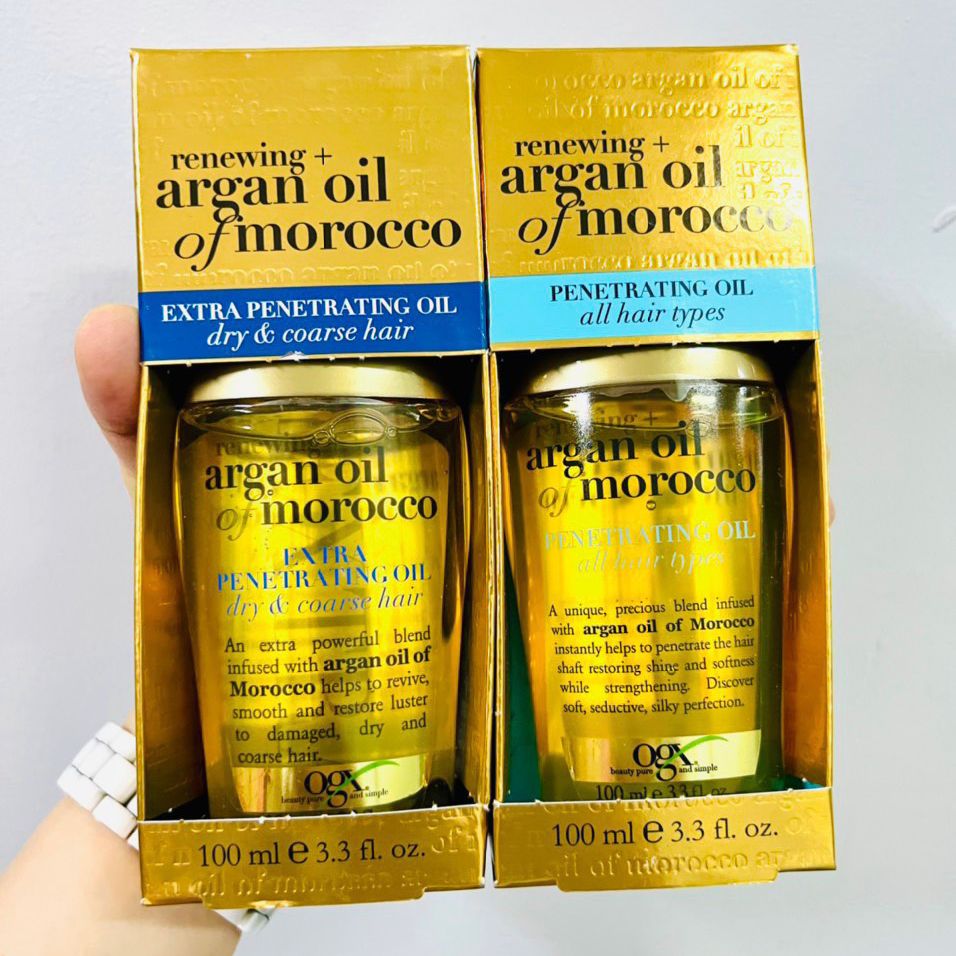 Tinh Dầu Dưỡng Tóc OGX Renewing Argan Oil of Morocco 100ml của Mỹ