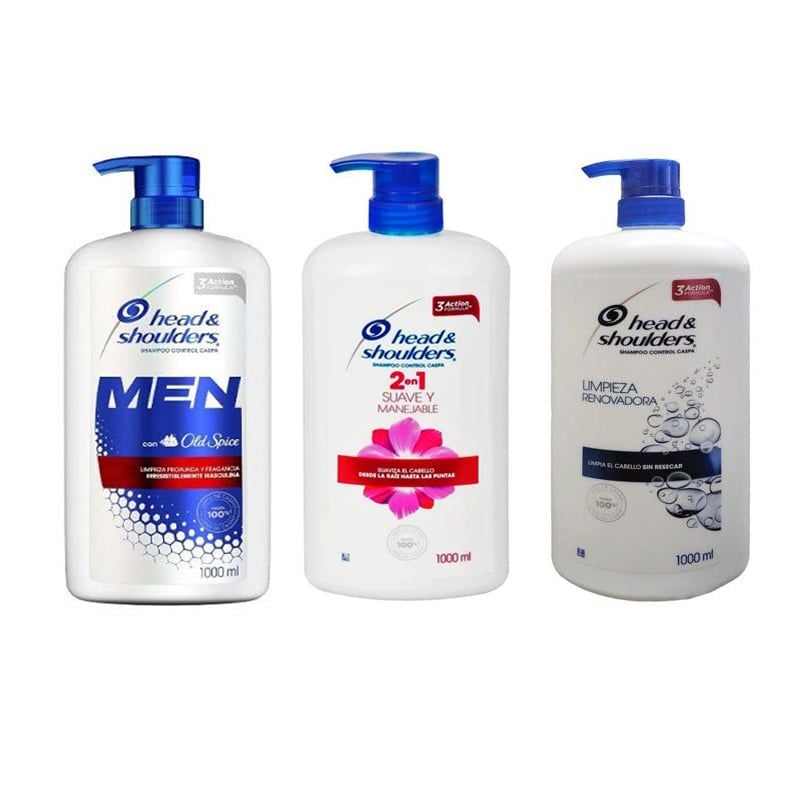 Dầu gội trị gàu Head Shoulders Shampoo Control Caspa 1000ml của Mỹ