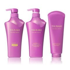 Dầu gội, dầu xả, kem xả ngăn rụng tóc Tsubaki Volume Touch của Nhật