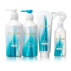 Dầu gội, dầu xả, kem xả xịt dưỡng tóc suôn mượt mềm mại Tsubaki Smooth