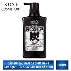 Dầu gội đa chức năng dành cho nam Kosé Cosmeport Men's Softymo Rinse In Scalp Shampoo 550ml