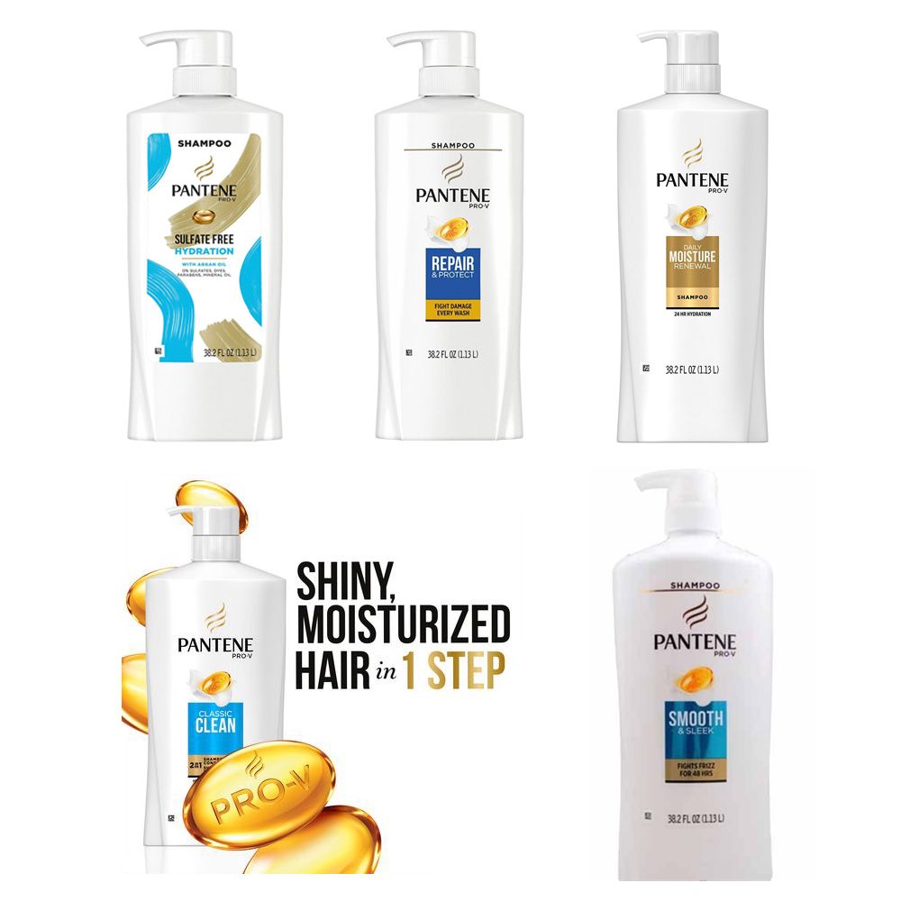 Dầu Gội Pantene Pro-V Shampoo 1.13 lít của Mỹ