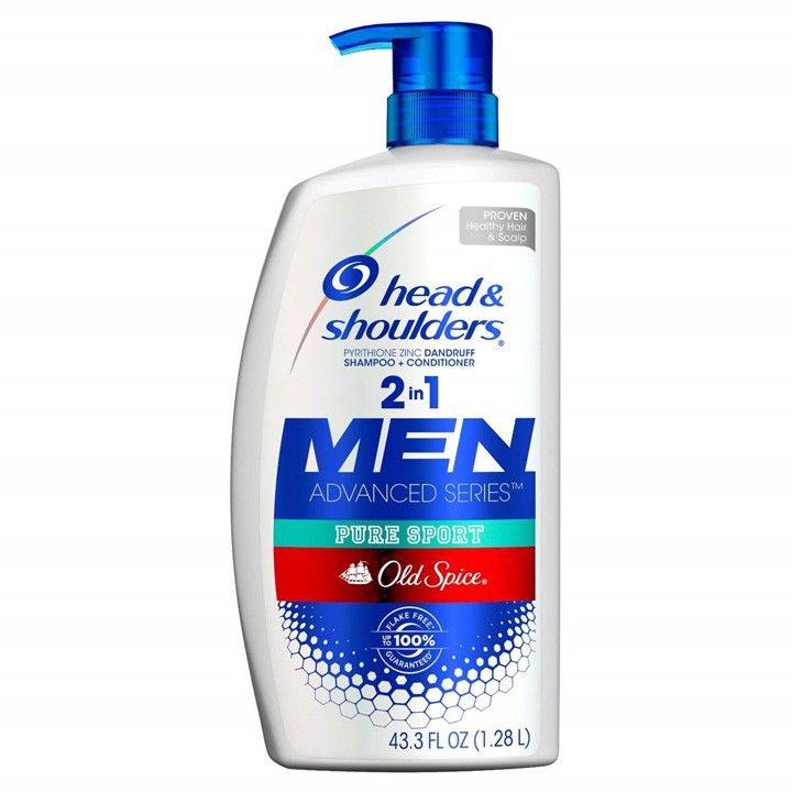 Dầu gội xả nam Head & Shoulders Old Spice Pure Sport 2in1 For Men 1.28L
