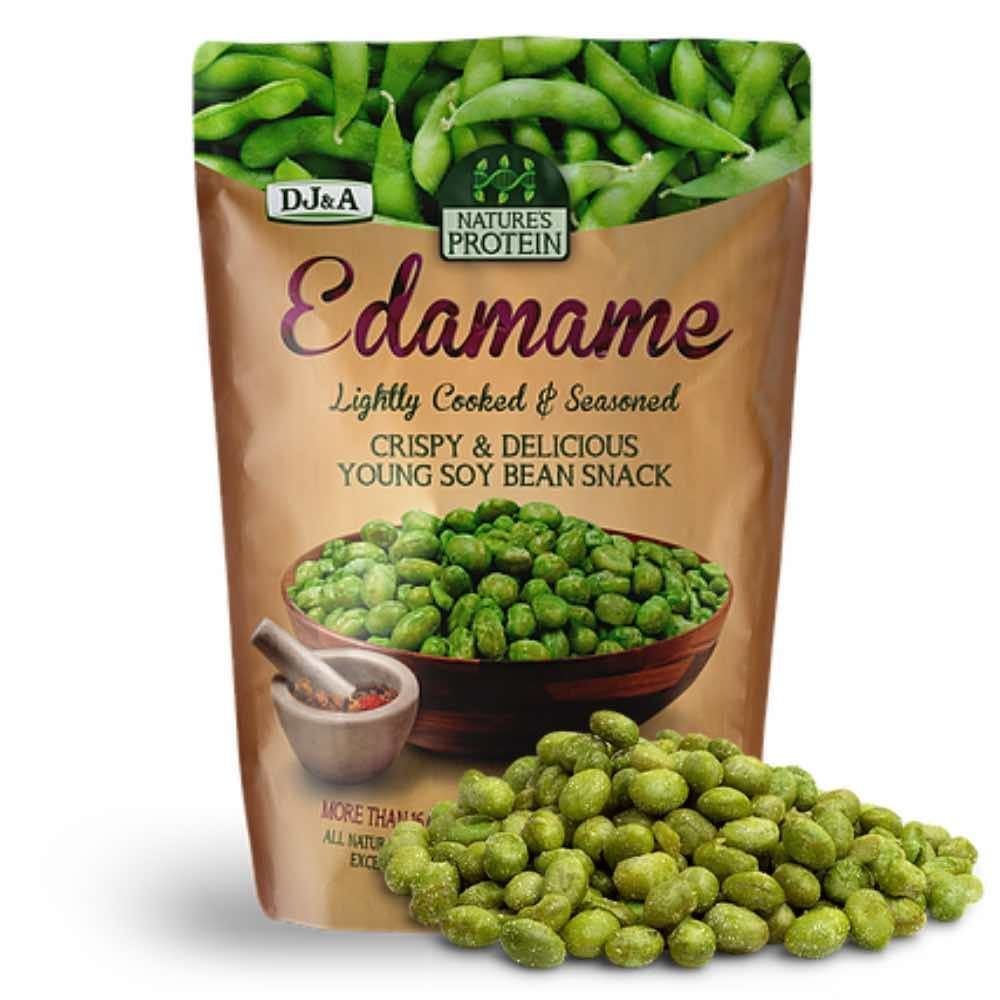 Đậu Nành sấy giòn Edamame Crispy & Delicious Young Soy Bean Snack túi 52g của Úc
