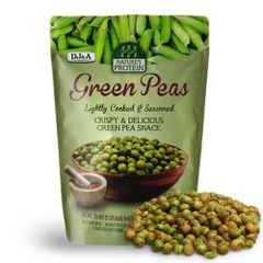 Đậu Hà Lan sấy Dj & A Green Peas túi 75g của Úc
