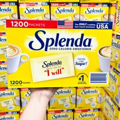 Đường ăn kiêng Splenda Zero Calorie Sweetener 1200 gói của Mỹ