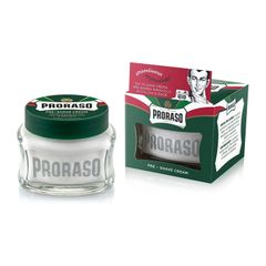 Dưỡng Làm Mềm Râu Proraso Pre-Shave Cream Eucalyptus & Menthol (Green) 100ml