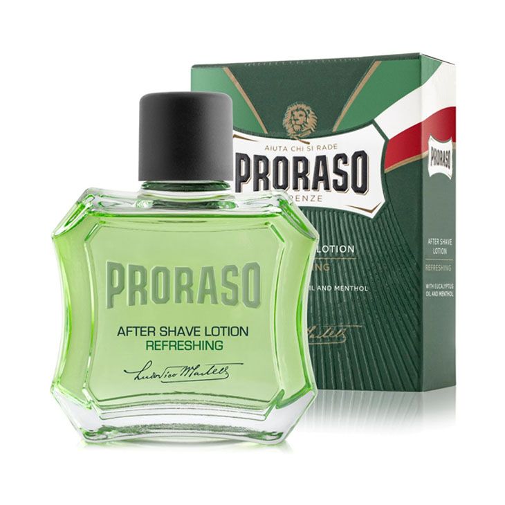 Dưỡng Da Sau Cạo Râu Proraso After Shave Liquid Refresh Eucalytptus (Green) 100ml