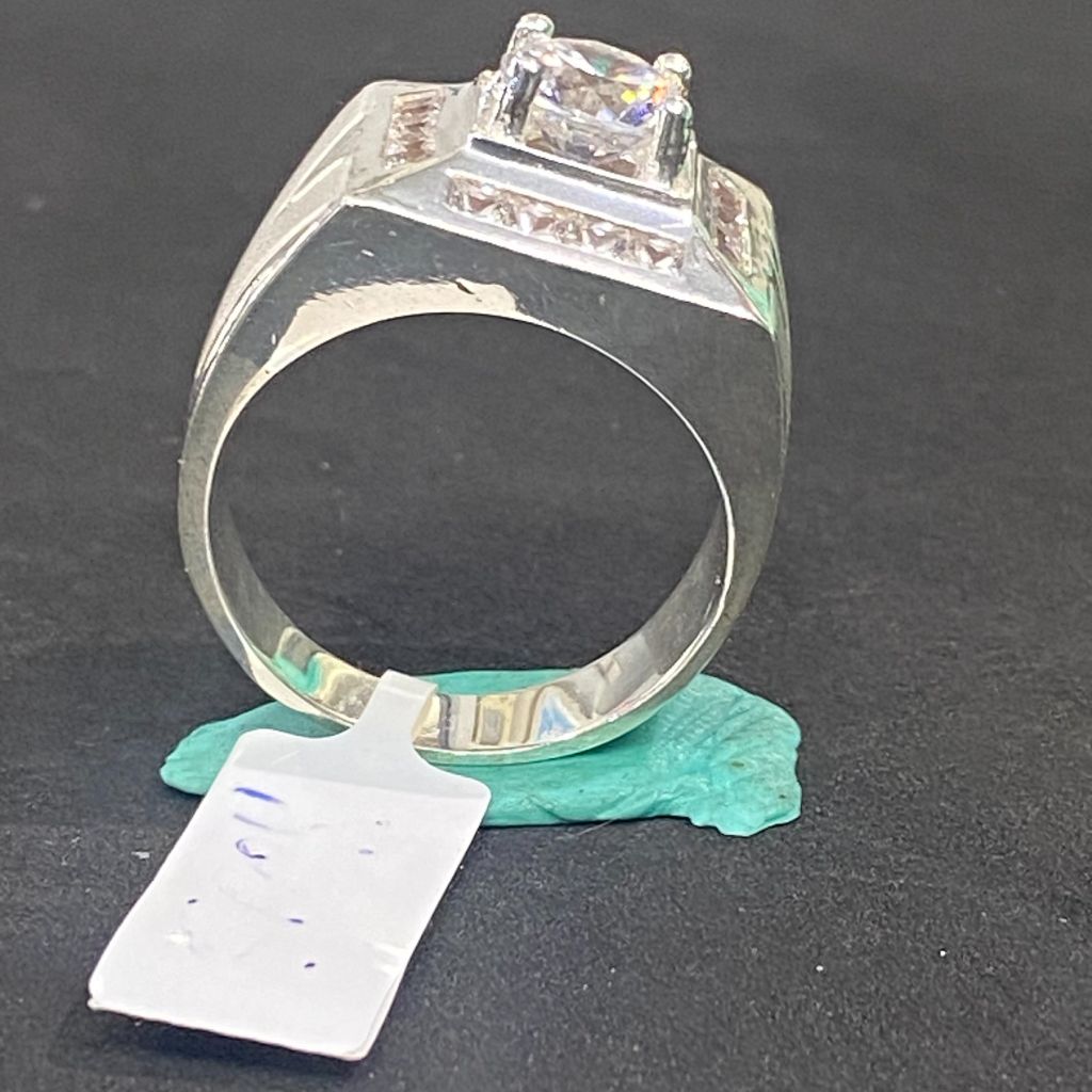 Nhẫn bạc nam 7,5 li số TRN87