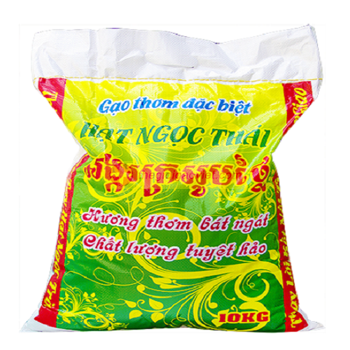 Gạo thơm đặc biệt Hạt Ngọc Thái (Bao 10kg)