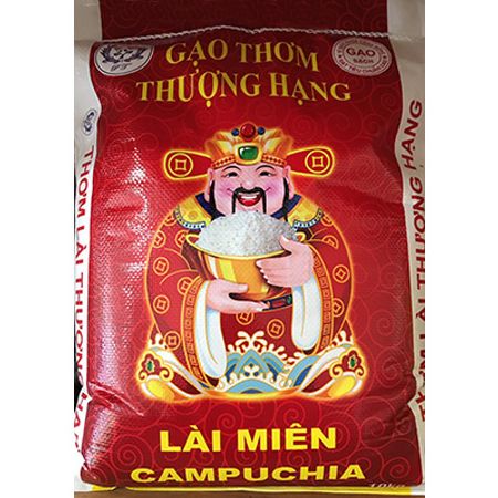 Gạo Thơm thượng hạng Lài Miên Campuchia (Bao 10kg / 25kg)