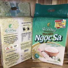 Gạo Ngọc Sa Cỏ May Lúa Tôm (Bao 5 kg)