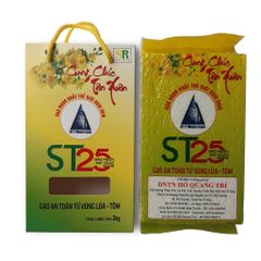 Gạo ST25 Lúa Tôm (Túi 2 kg)