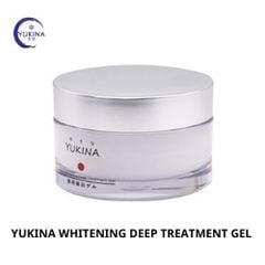 Kem dưỡng trắng da mờ nám Yukina whitening deep treatment gel 50g của Nhật