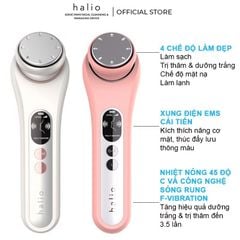 Máy đẩy tinh chất dưỡng trắng nóng lạnh Halio Ion Hot & Cool Beauty Device
