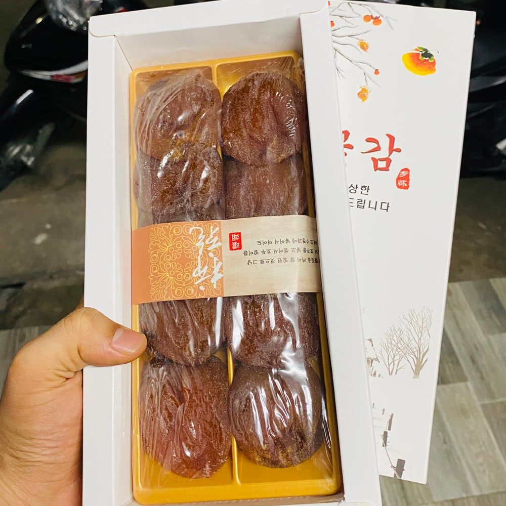 Hồng treo sấy khô Hàn Quốc - hộp 10 quả