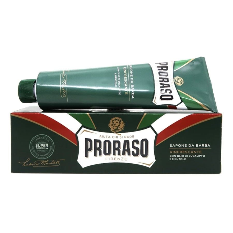 Kem Cạo Râu Proraso Shaving Cream Tube Refresh Eucalyptus (Green) 150ml
