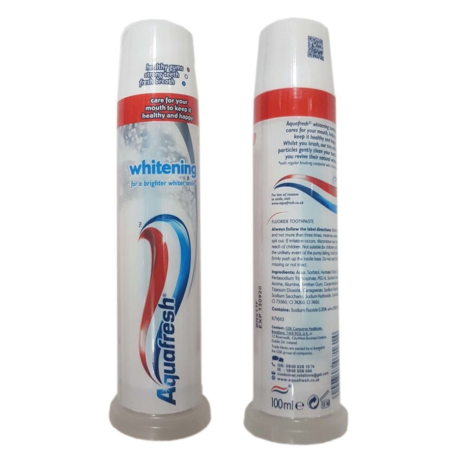 Kem đánh răng Aquafresh 100ml của Mỹ dạng ống