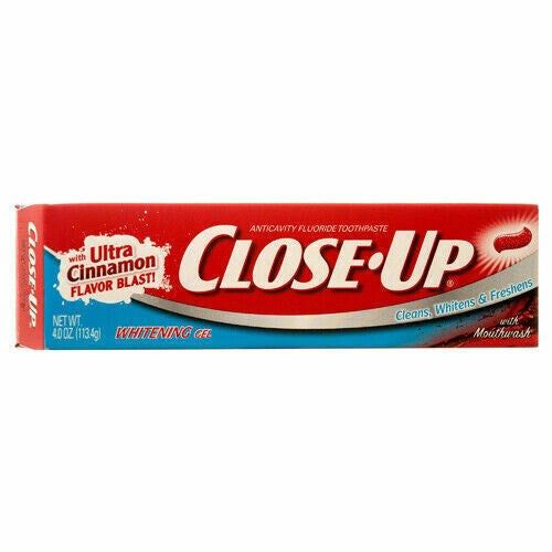 Kem đánh răng CloseUp dạng gel đỏ hương quế 113g