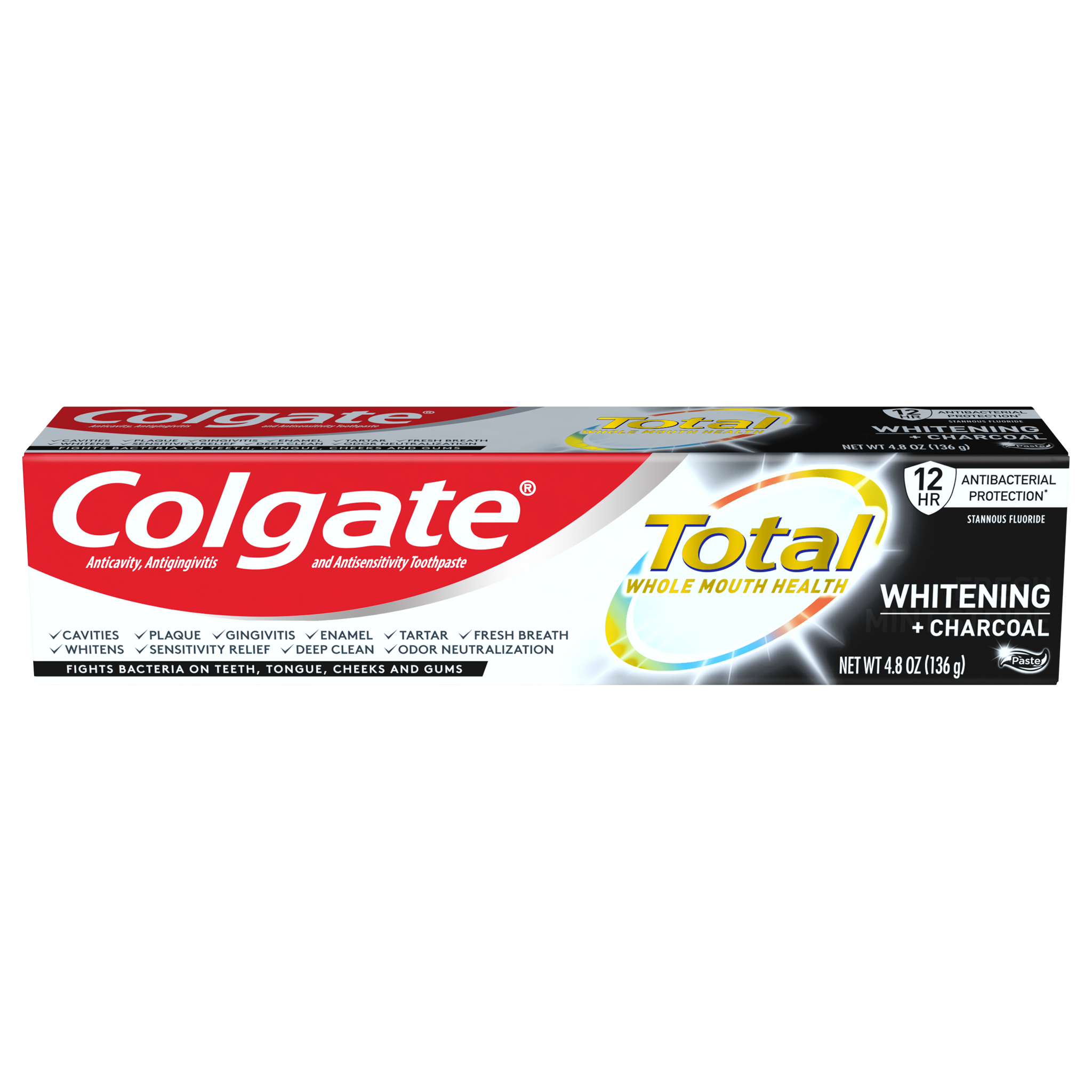 colgate total whitening charcoal