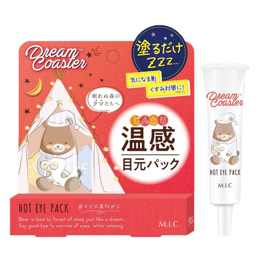 Kem nóng giảm thâm chống lão hóa mắt Dream Coaster Hot Eye Pack 15g
