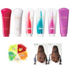 Kem xả dưỡng ẩm ngăn rụng và giữ nếp tóc Tsubaki Treatment 180g Nhật