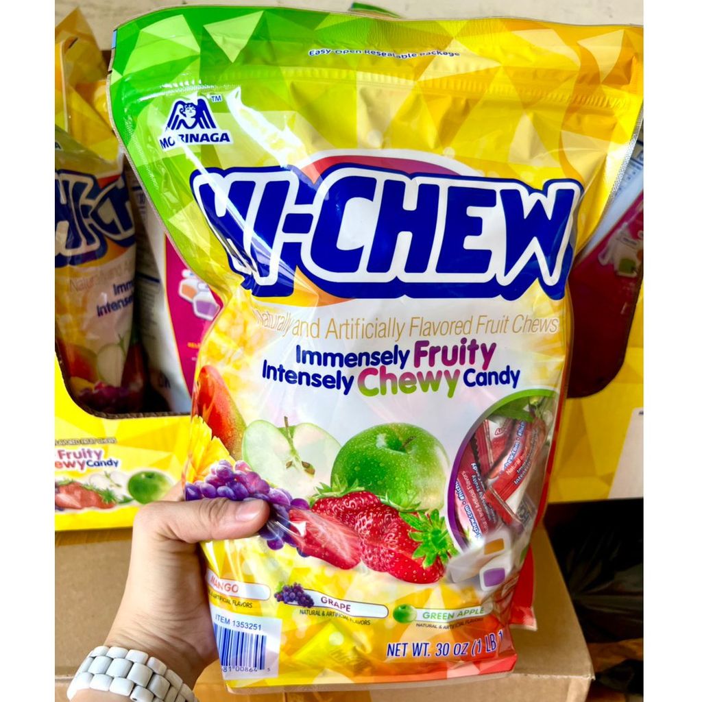 Kẹo dẻo trái cây Morinaga Hi-Chew 850g của Mỹ