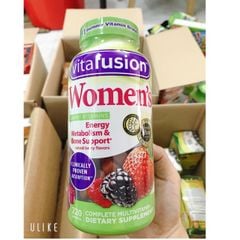 Kẹo dẻo Vitamin cho nữ Vitafusion Women’s Gummy hộp 220 viên của Mỹ