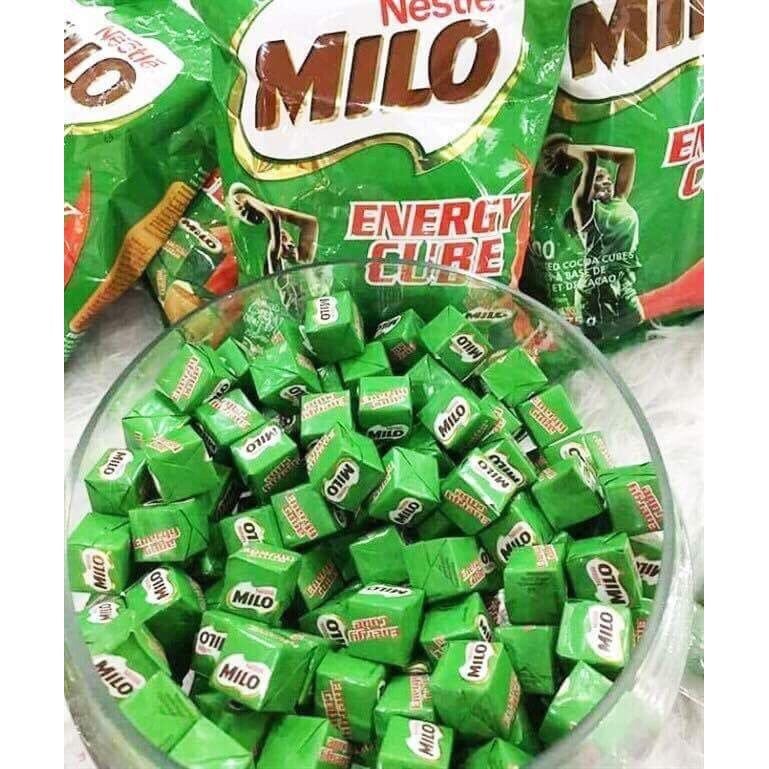 Kẹo Milo Energy Cube 100 viên 275g của Thái Lan ( thùng 24 bao )