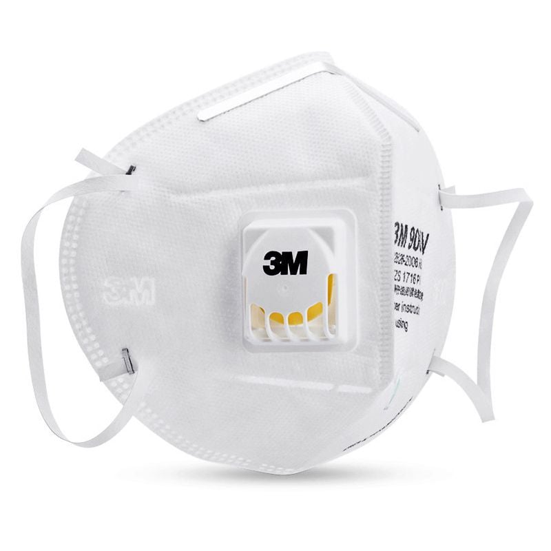 Khẩu trang 3M N95 9001V có van thở kháng khuẩn, ngừa covid, chống bụi siêu mịn