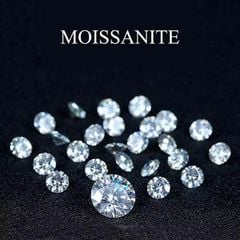 Kim cương Moissanite tròn 4.5 mm