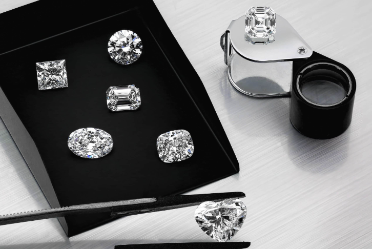 11mm E VS1 5CT kim cương Lab Grown Diamond Heart Brilliant