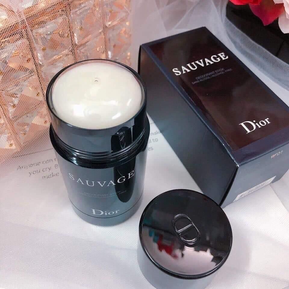 Lăn khử mùi nước hoa nam Dior Sauvage Deodorant Stick 75g của Pháp