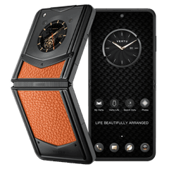 Vertu Ironflip Dawning Orange Calf Bes Fee