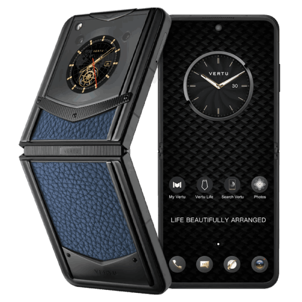 Vertu Ironflip Gentleman Blue Calf Bes Fee