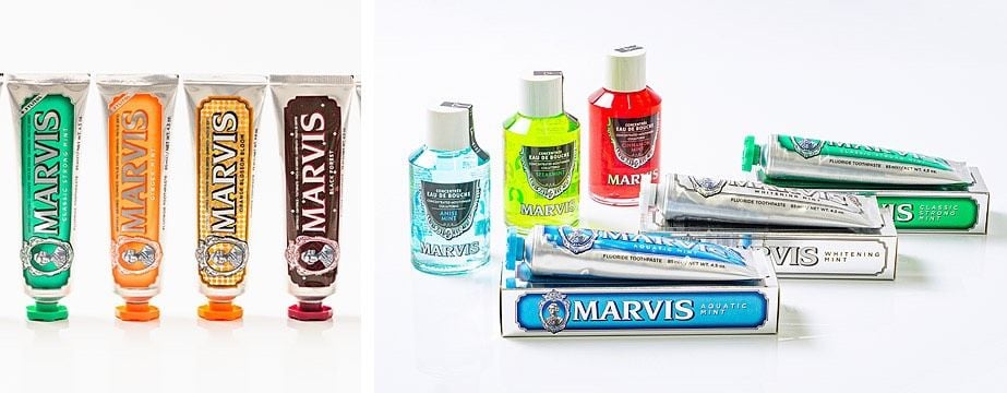 Bộ sưu tập kem đánh răng Marvis ITALY