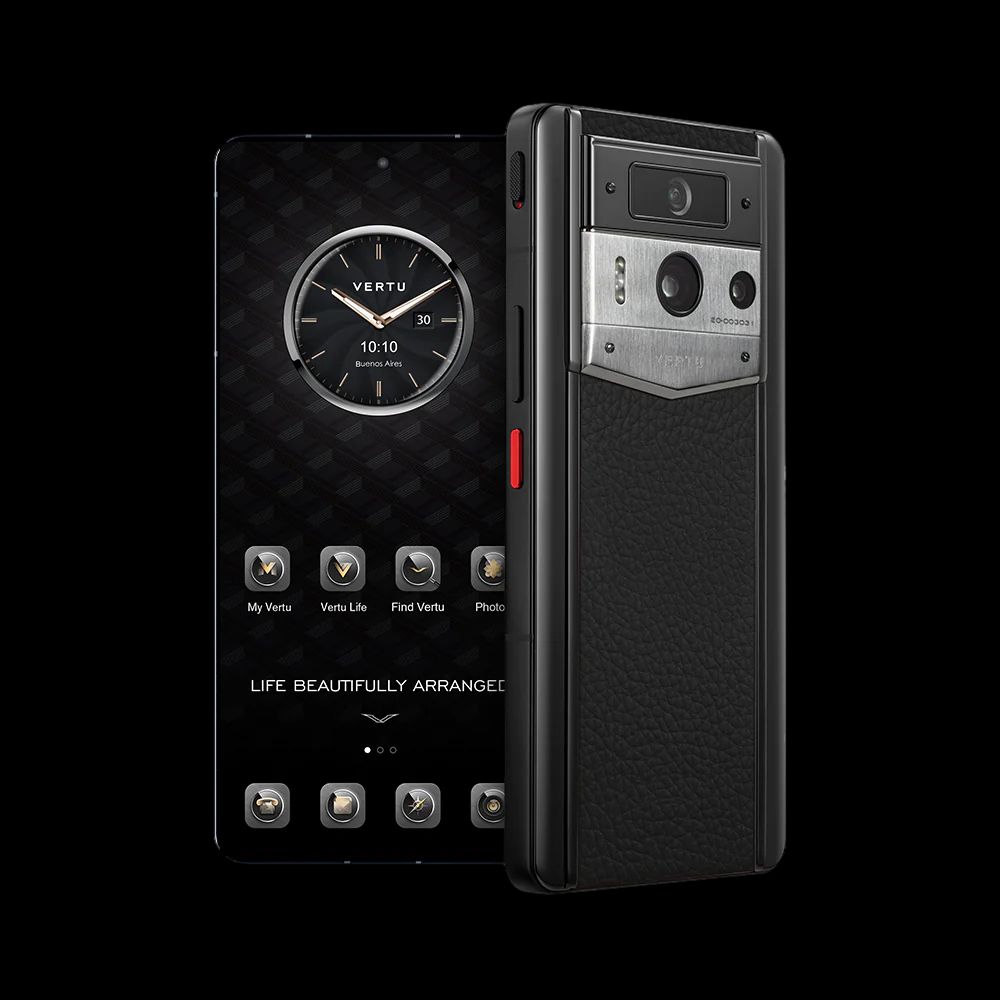 METAVERTU 2 Calfskin Jade Black (Silver Case)