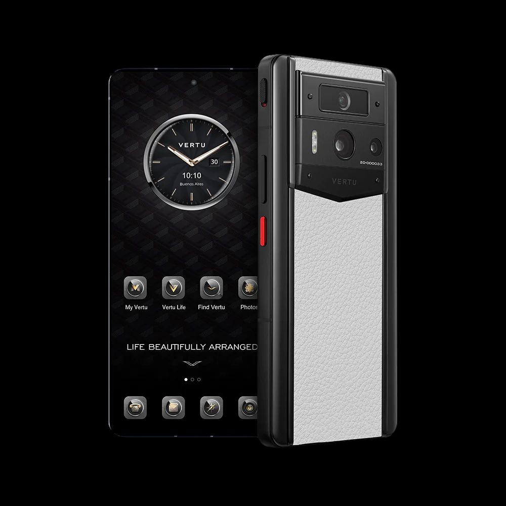 METAVERTU 2 Calfskin Moon White