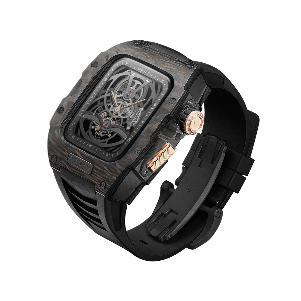 đồng hồ VERTU meta watch Black Interglaze Gold - Black Strap