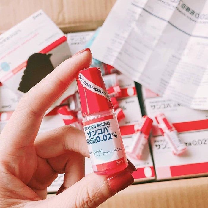 Chai Nhỏ Mắt Sancoba 5ml Nhật Bản – Giảm Mỏi Mắt, Tăng Cường Thị Lực