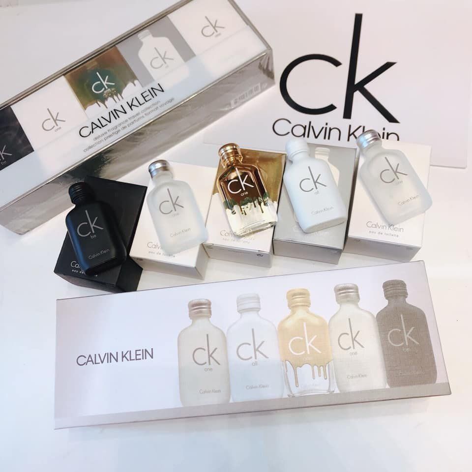 Set 5 chai Nước hoa mini Calvin Klein For Men Travel Collection 10ml – TIẾN  THÀNH BEAUTY