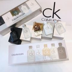 Set 5 chai Nước hoa mini Calvin Klein For Men Travel Collection 10ml