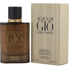 Nước hoa nam Acqua Di Giò GiorGio Armani Absolu Instinct Edp 75ml của Ý