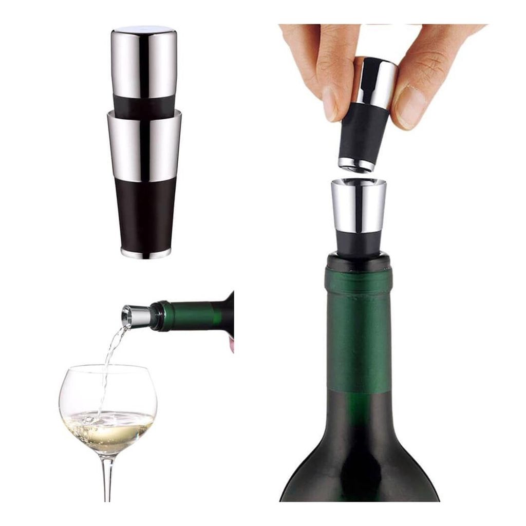 Dụng cụ Nút đậy và rót rượu vang WMF Vino 2 in 1