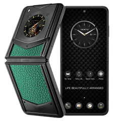 Vertu Ironflip Verona Green Calfskin