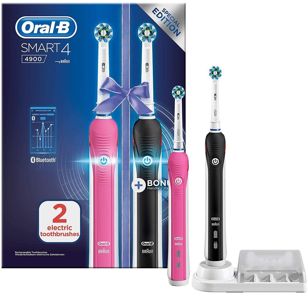 Oral B smart 4 4900 dual bàn chải răng điện