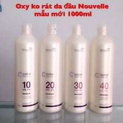 Oxy trợ nhuộm tóc không rát da đầu Nouvelle  1000ml